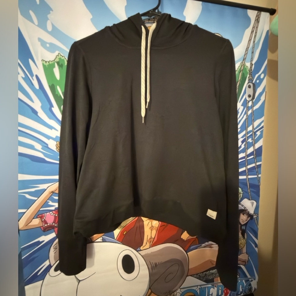 Women’s Vuori Cropped Hoodie Black Size Small